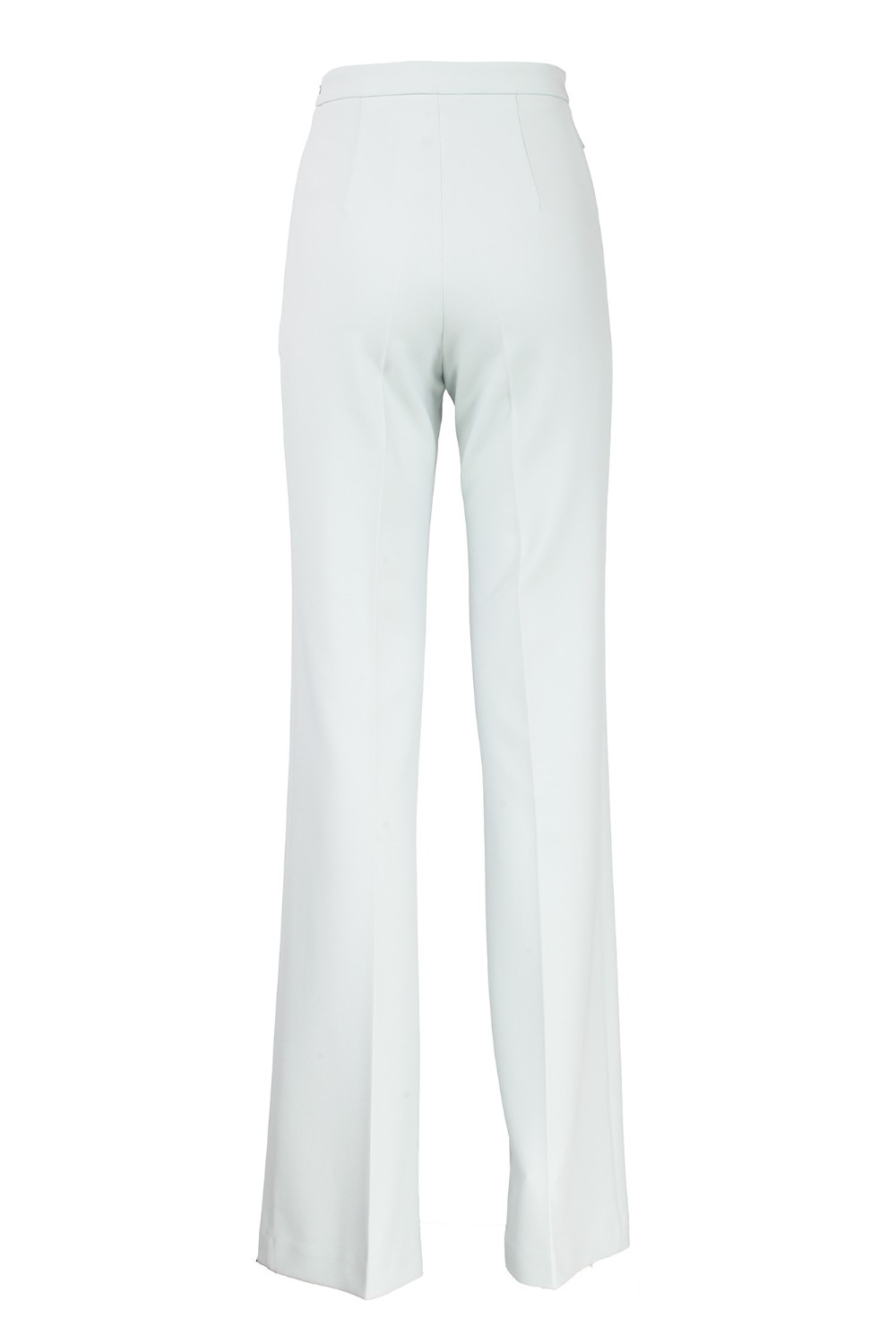 shop ELISABETTA FRANCHI  Pantalone: Elisabetta Franchi pantaloni a palazzo in crêpe stretch con patte.
Fodera in raso monogram.
Zip invisibile sul fianco.
Bottoni in tono.
Composizione: 96% Poliestere 04% Elastane.
Fabbricato in Italia.. PA02941E2-BV9ACQUA number 6242644